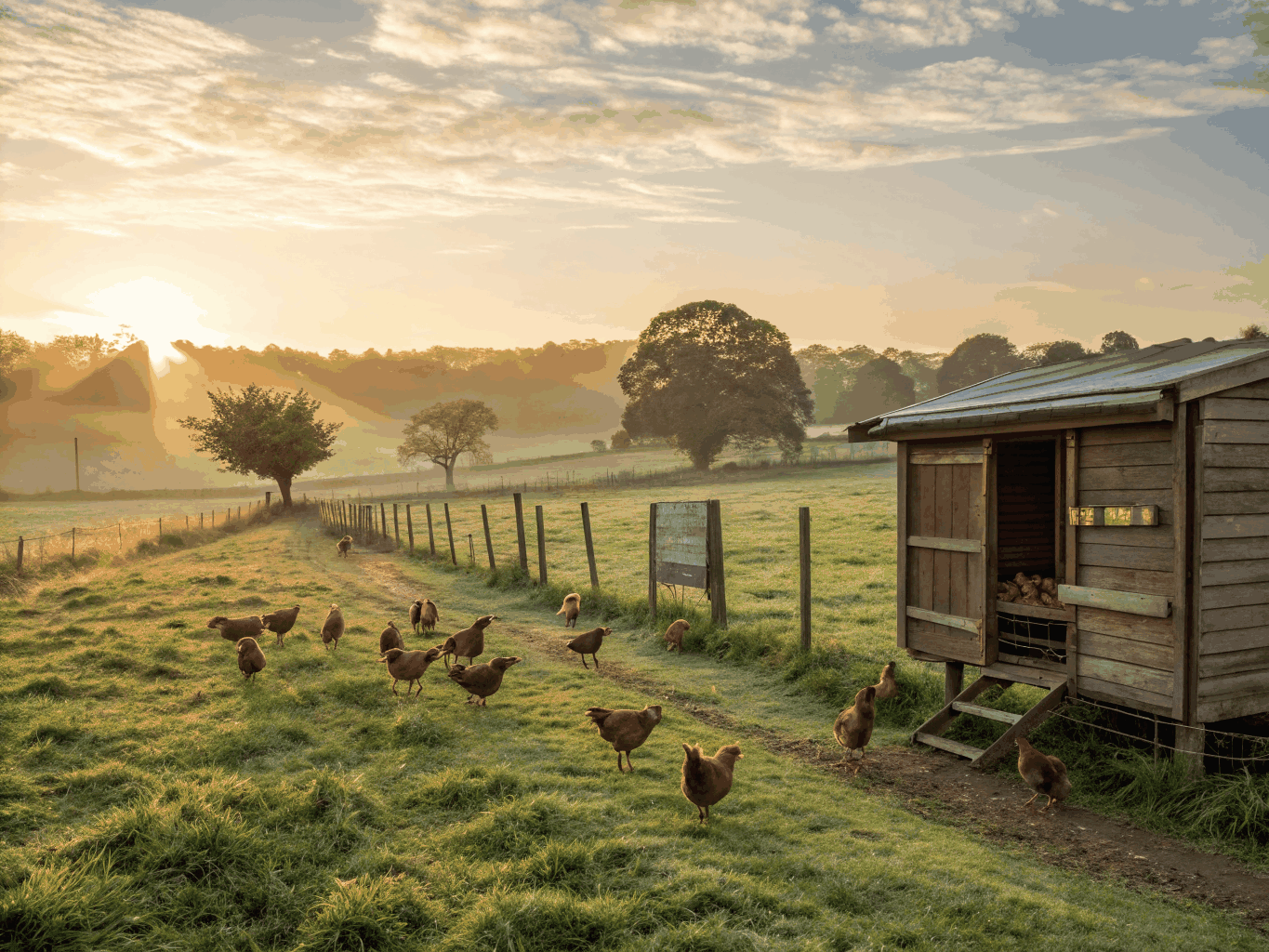 Pasture-raised poultry and responsible husbandry at Mbin Ndem Farms
